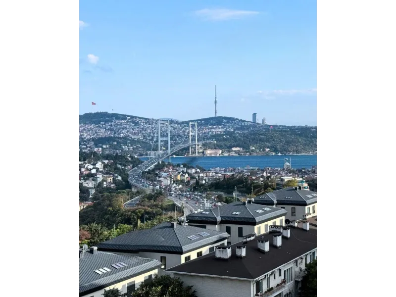 Balmumcu'da Kesintisiz Boğaz Manzaralı Satılık 3+1 Daire  - İstanbul, Beşiktaş, Balmumcu Mah