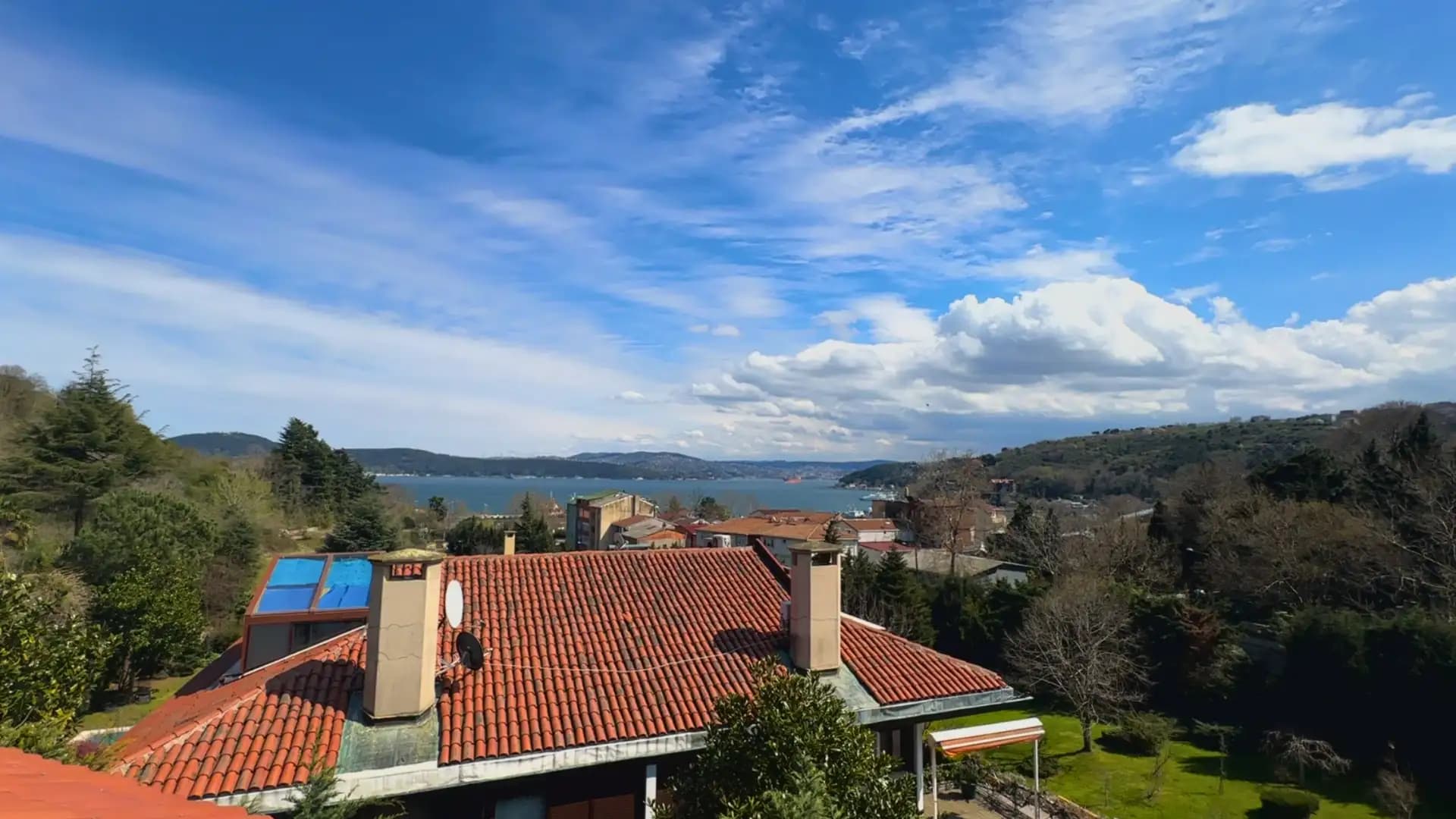 Sarıyer Sedatkent'te Boğaz Manzaralı Satılık Villa 400m²