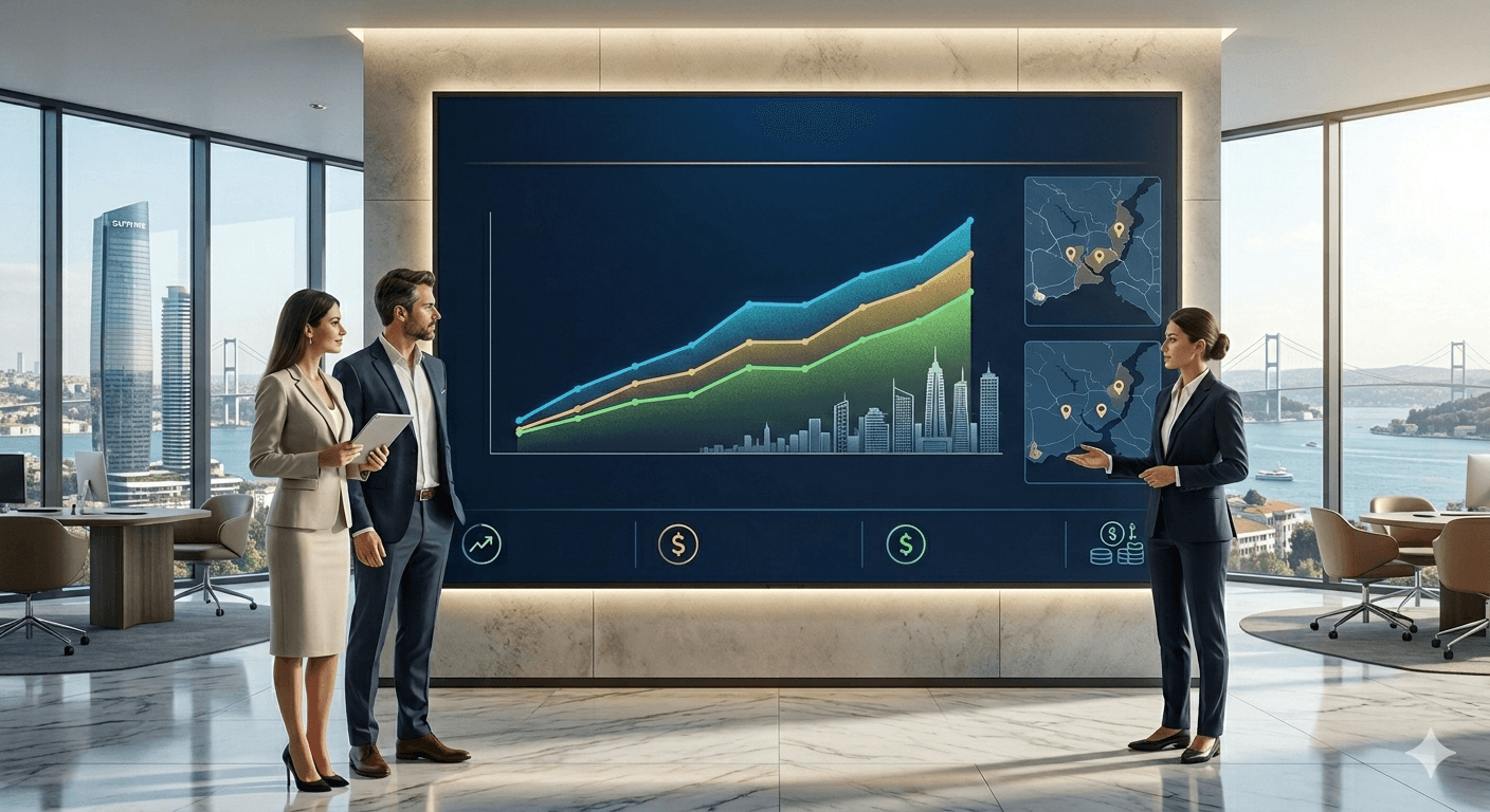 İstanbul’da Lüks Konutlarda Satış Endeksi - LUX Properties